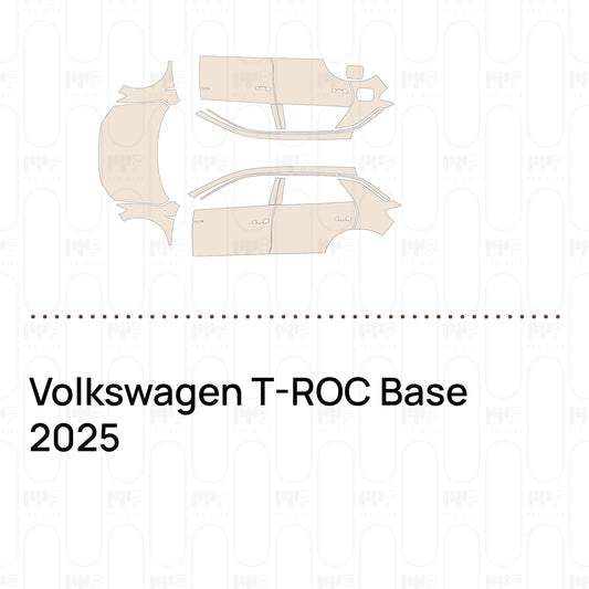 PPF prédécoupé Volkswagen T-ROC Base 2025