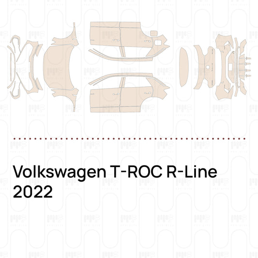 PPF prédécoupé Volkswagen T-ROC R-Line 2022