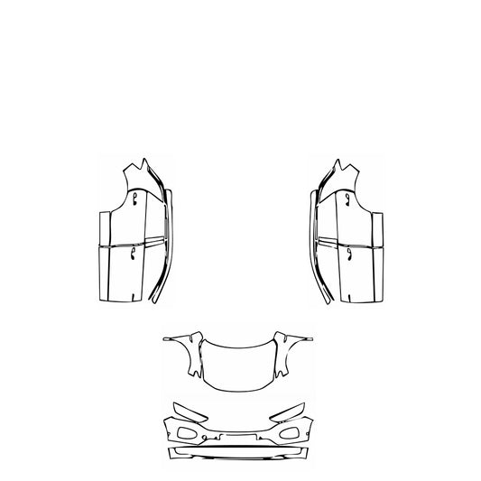 Pre-Cut PPF Volkswagen T-Roc (EU) R-line 2020 - PPF-Kits