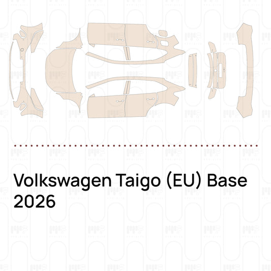 PPF prédécoupé Volkswagen Taigo (EU) Base 2026