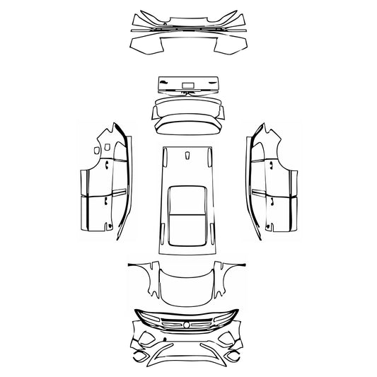 Pre-Cut PPF Volkswagen Talagon Base 2023 - PPF-Kits