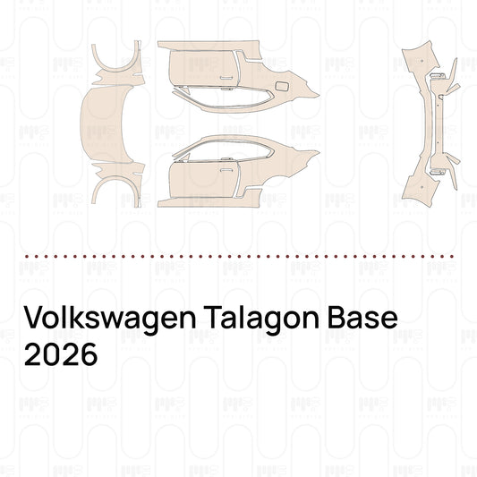 PPF prédécoupé Volkswagen Talagon Base 2026