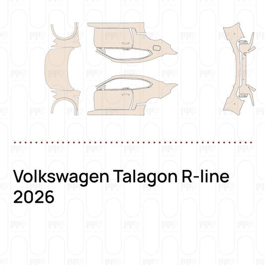 PPF prédécoupé Volkswagen Talagon R-line 2026