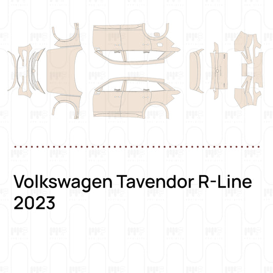 PPF prédécoupé Volkswagen Tavendor R-Line 2023