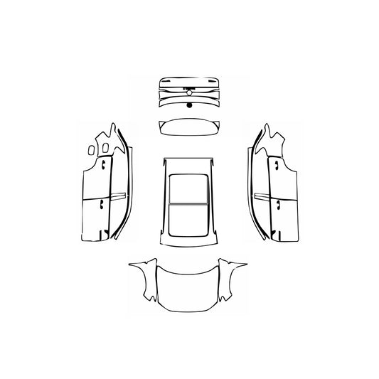 Pre-Cut PPF Volkswagen Tayron Base 2024 - PPF-Kits