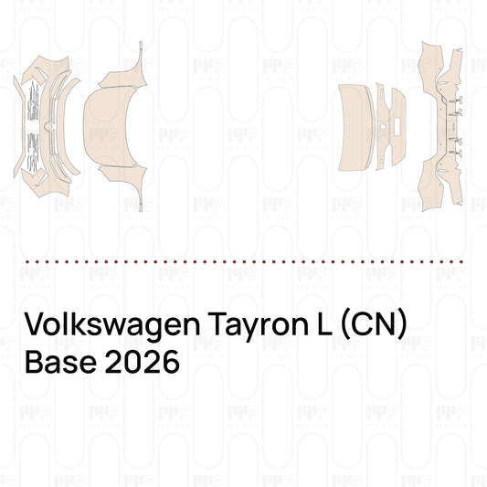 PPF prédécoupé Volkswagen Tayron L (CN) Base 2026