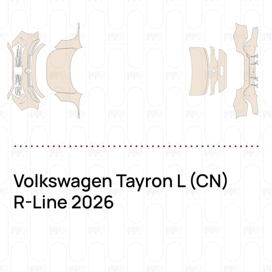 PPF prédécoupé Volkswagen Tayron L (CN) R-Line 2026