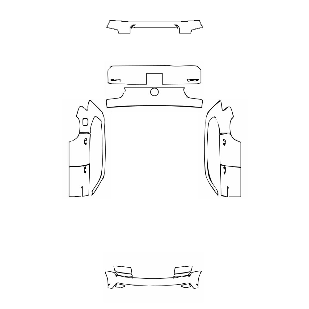 Pre-Cut PPF Volkswagen Teramont 2019 - PPF-Kits