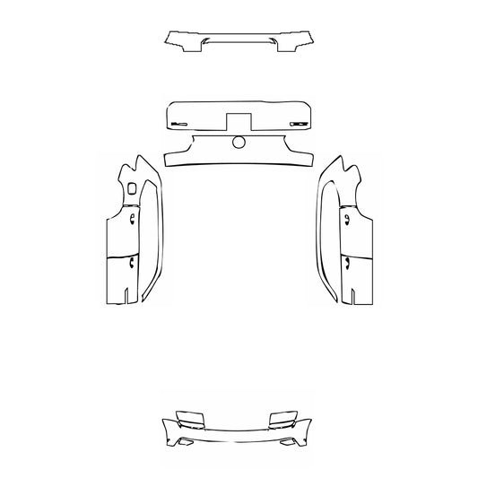 Pre-Cut PPF Volkswagen Teramont 2019 - PPF-Kits