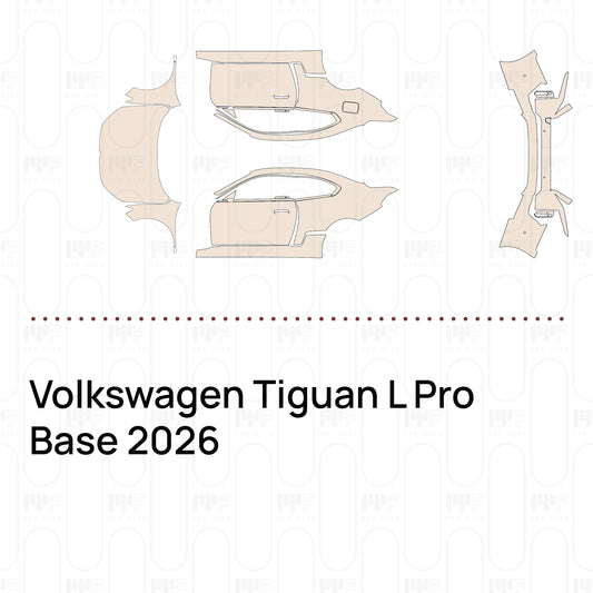 PPF prédécoupé Volkswagen Tiguan L Pro Base 2026