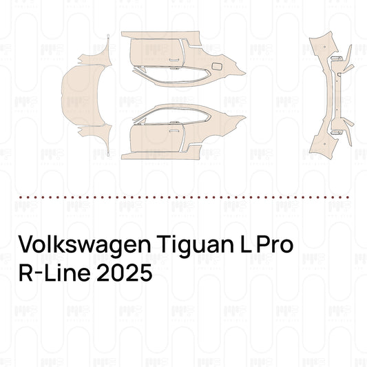 PPF prédécoupé Volkswagen Tiguan L Pro R-Line 2025