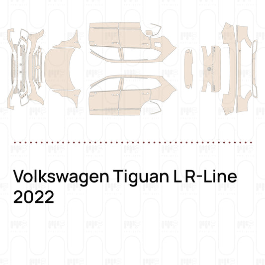 PPF prédécoupé Volkswagen Tiguan L R-Line 2022