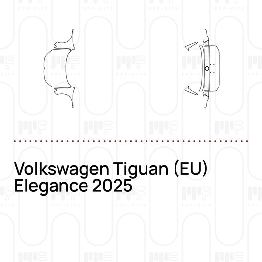 PPF prédécoupé Volkswagen Tiguan (EU) Elegance 2025