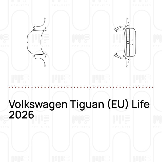 PPF prédécoupé Volkswagen Tiguan (EU) Life 2026