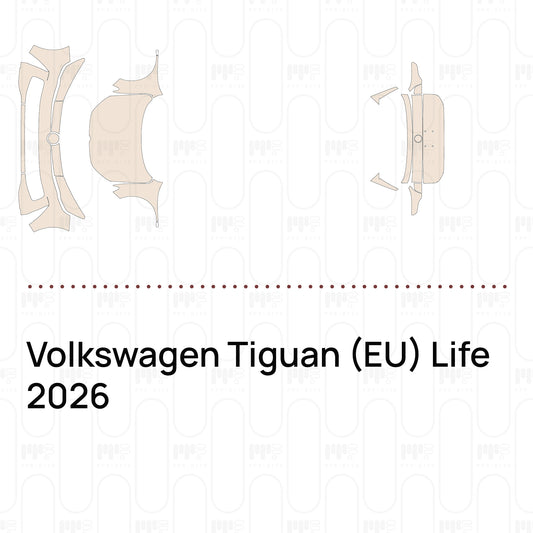 PPF prédécoupé Volkswagen Tiguan (EU) Life 2026