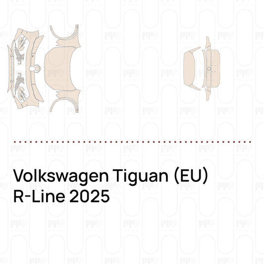 PPF prédécoupé Volkswagen Tiguan (EU) R-Line 2025
