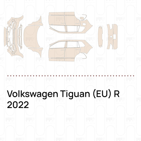 PPF prédécoupé Volkswagen Tiguan (EU) R 2022