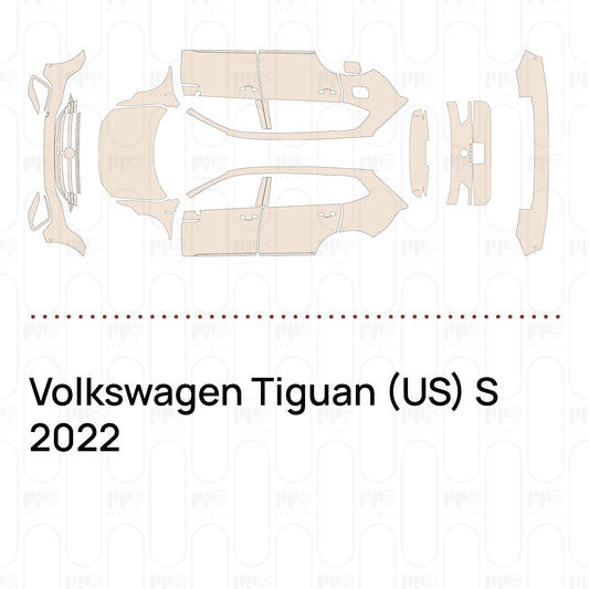 PPF prédécoupé Volkswagen Tiguan (US) S 2022