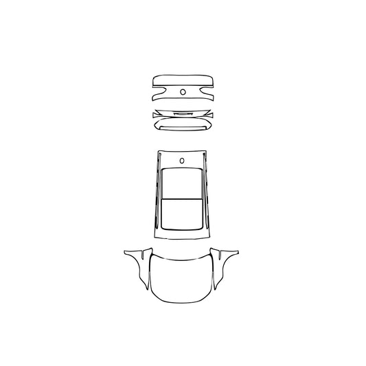 Pre-Cut PPF Volkswagen Touareg Base 2023 - PPF-Kits