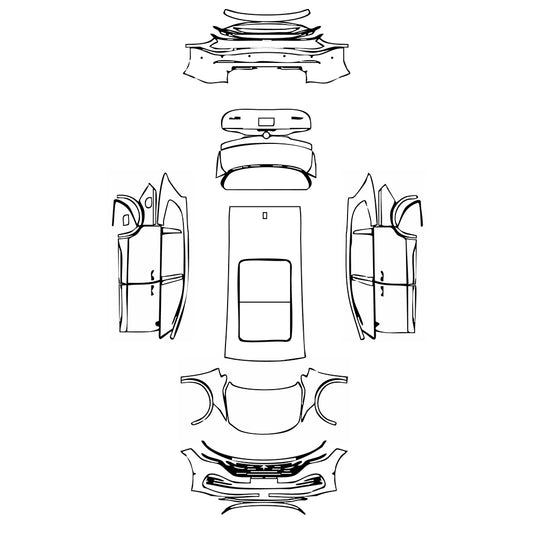 Pre-Cut PPF Volkswagen Viloran Luxury 2022 - PPF-Kits