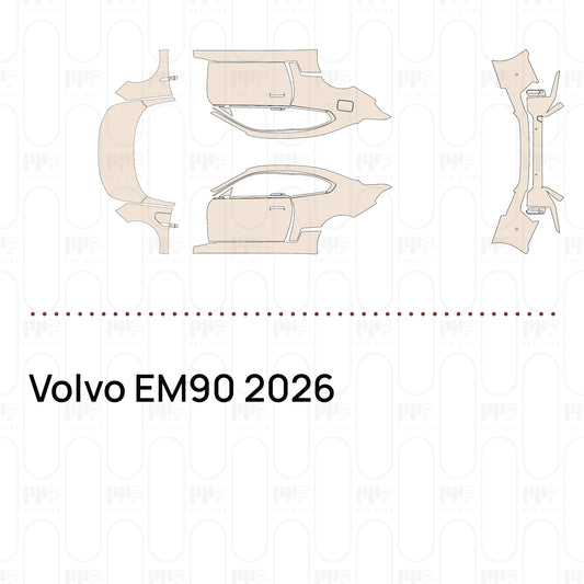 PPF prédécoupé Volvo EM90 2026