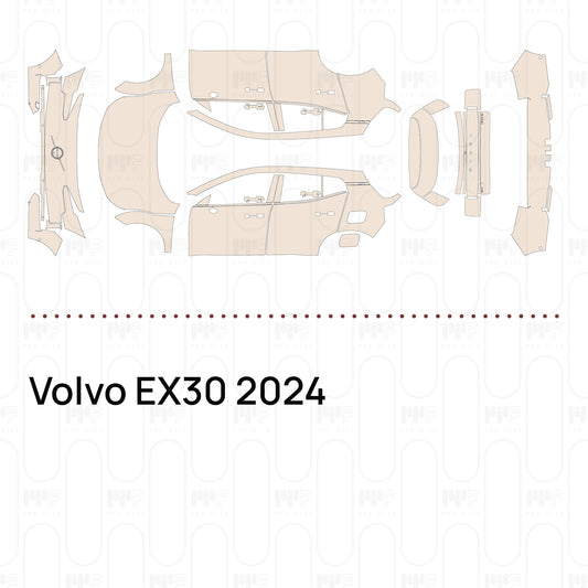 PPF prédécoupé Volvo EX30 2024