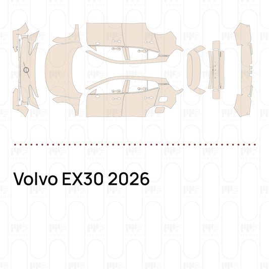 PPF prédécoupé Volvo EX30 2026