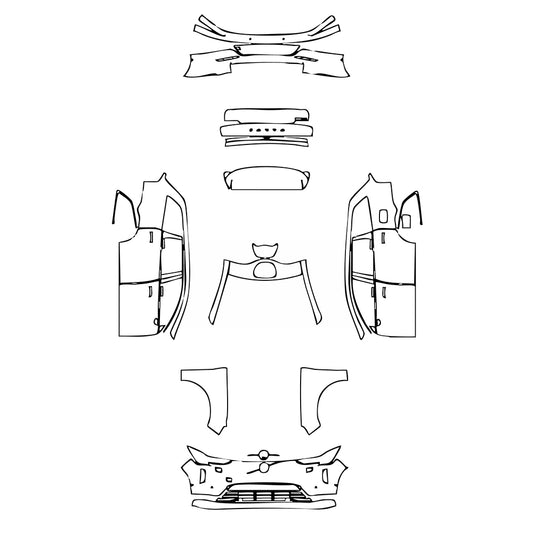 Pre-Cut PPF Volvo EX90 2025 - PPF-Kits