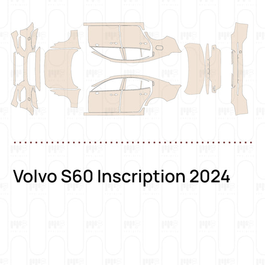 PPF prédécoupé Volvo S60 Inscription 2024