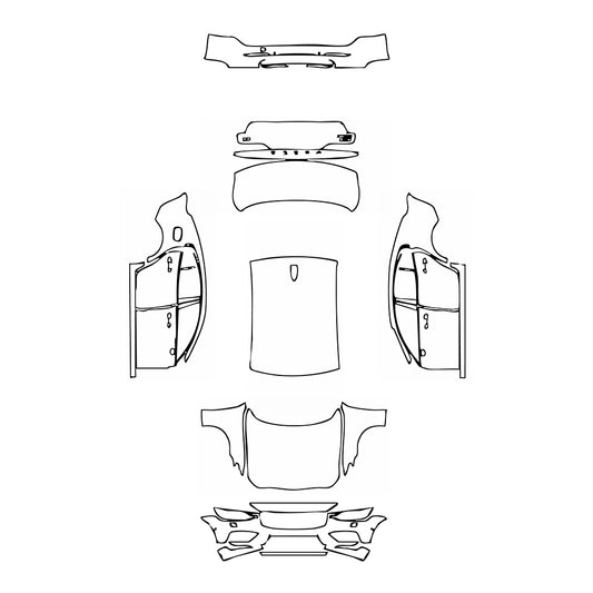 Pre-Cut PPF Volvo S60 Momentum 2024 - PPF-Kits
