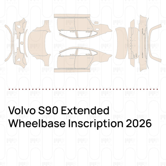 PPF prédécoupé Volvo S90 Extended Wheelbase Inscription 2026