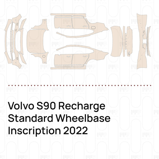 PPF prédécoupé Volvo S90 Recharge Standard Wheelbase Inscription 2022