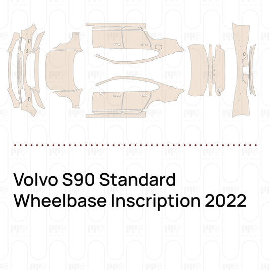 PPF prédécoupé Volvo S90 Standard Wheelbase Inscription 2022