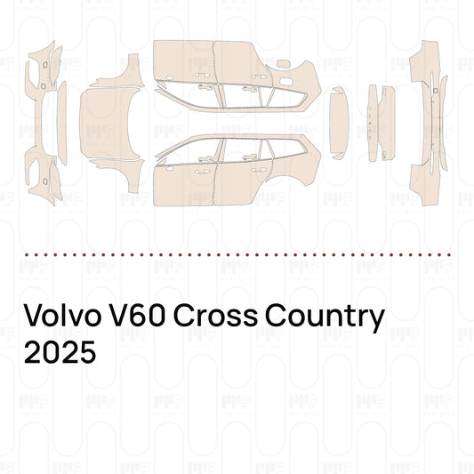 PPF prédécoupé Volvo V60 Cross Country 2025