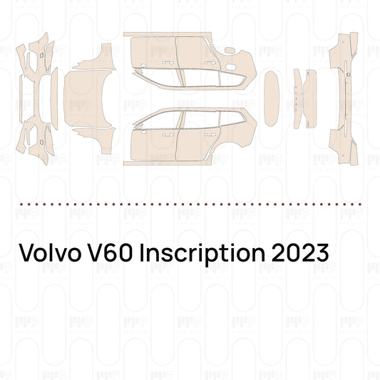 PPF prédécoupé Volvo V60 Inscription 2023