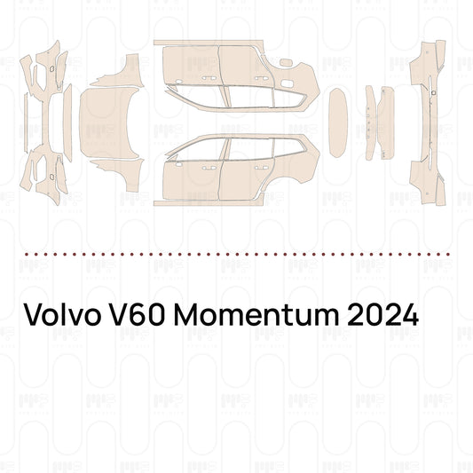 PPF prédécoupé Volvo V60 Momentum 2024