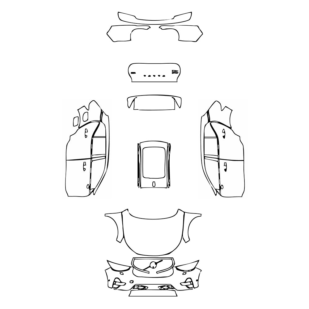 Pre-Cut PPF Volvo XC40 Inscription 2023 - PPF-Kits