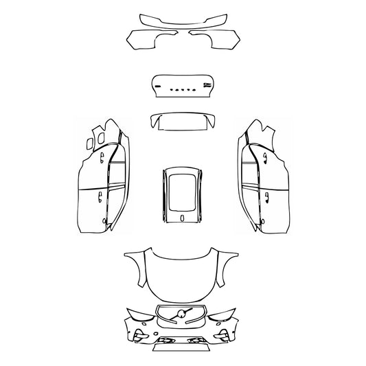Pre-Cut PPF Volvo XC40 Inscription 2024 - PPF-Kits