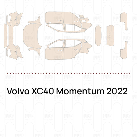 PPF prédécoupé Volvo XC40 Momentum 2022