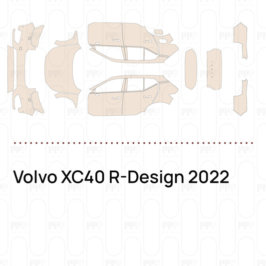 PPF prédécoupé Volvo XC40 R-Design 2022