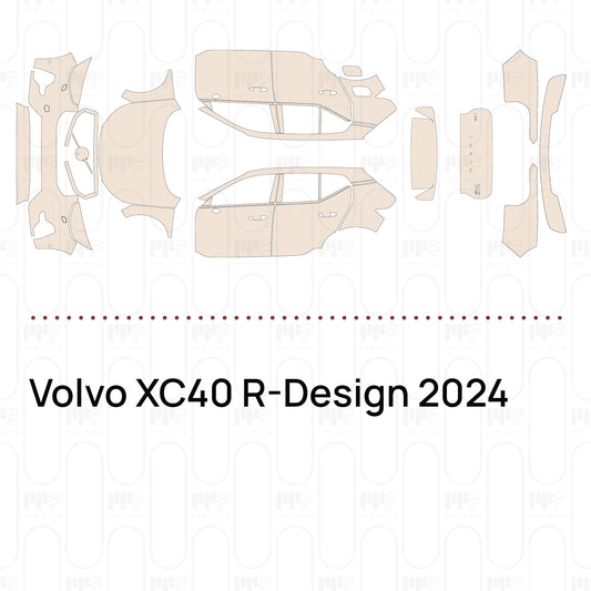 PPF prédécoupé Volvo XC40 R-Design 2024