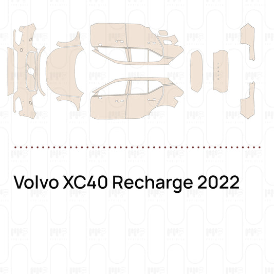 PPF prédécoupé Volvo XC40 Recharge 2022