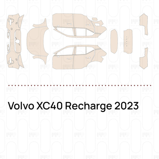 PPF prédécoupé Volvo XC40 Recharge 2023