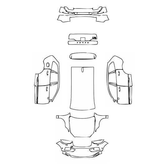 Pre-Cut PPF Volvo XC60 Inscription 2021 - PPF-Kits