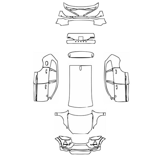 Pre-Cut PPF Volvo XC60 Inscription 2022 - PPF-Kits