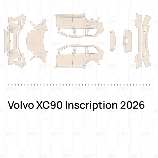 PPF prédécoupé Volvo XC90 Inscription 2026