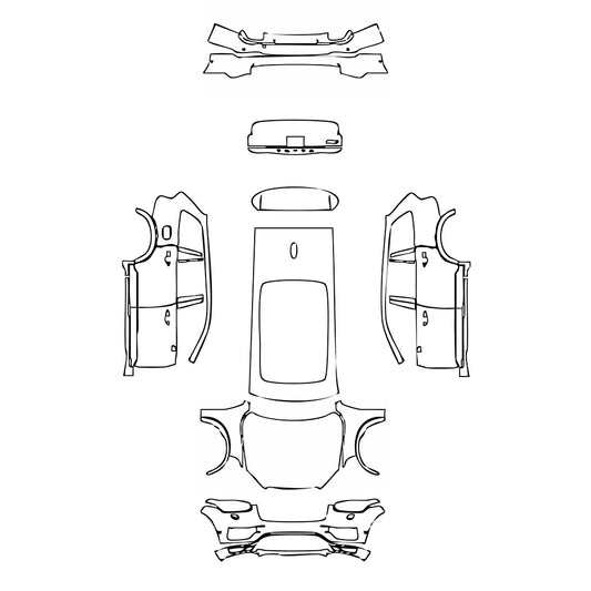Pre-Cut PPF Volvo XC90 Momentum 2016 - PPF-Kits
