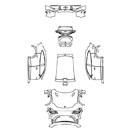 PPF prédécoupé Xiaomi YU7 2025