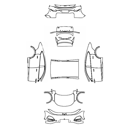 Pre-Cut PPF Xpeng G6 2023 - PPF-Kits