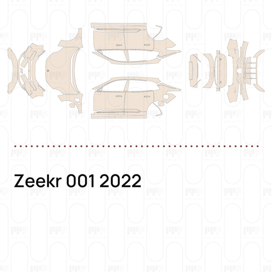 Pre-Cut PPF Zeekr 001 2022